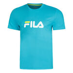 Fila Bekleidung Fila Logo T-Shirt Herren - t&uuml;rkis, 