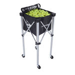 Dunlop Trainerbedarf Dunlop Teaching Cart Ballwagen-Schwarz,Silber