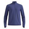 Essential Thermal Midlayer 1/2 Zip Laufshirt Herren-blau