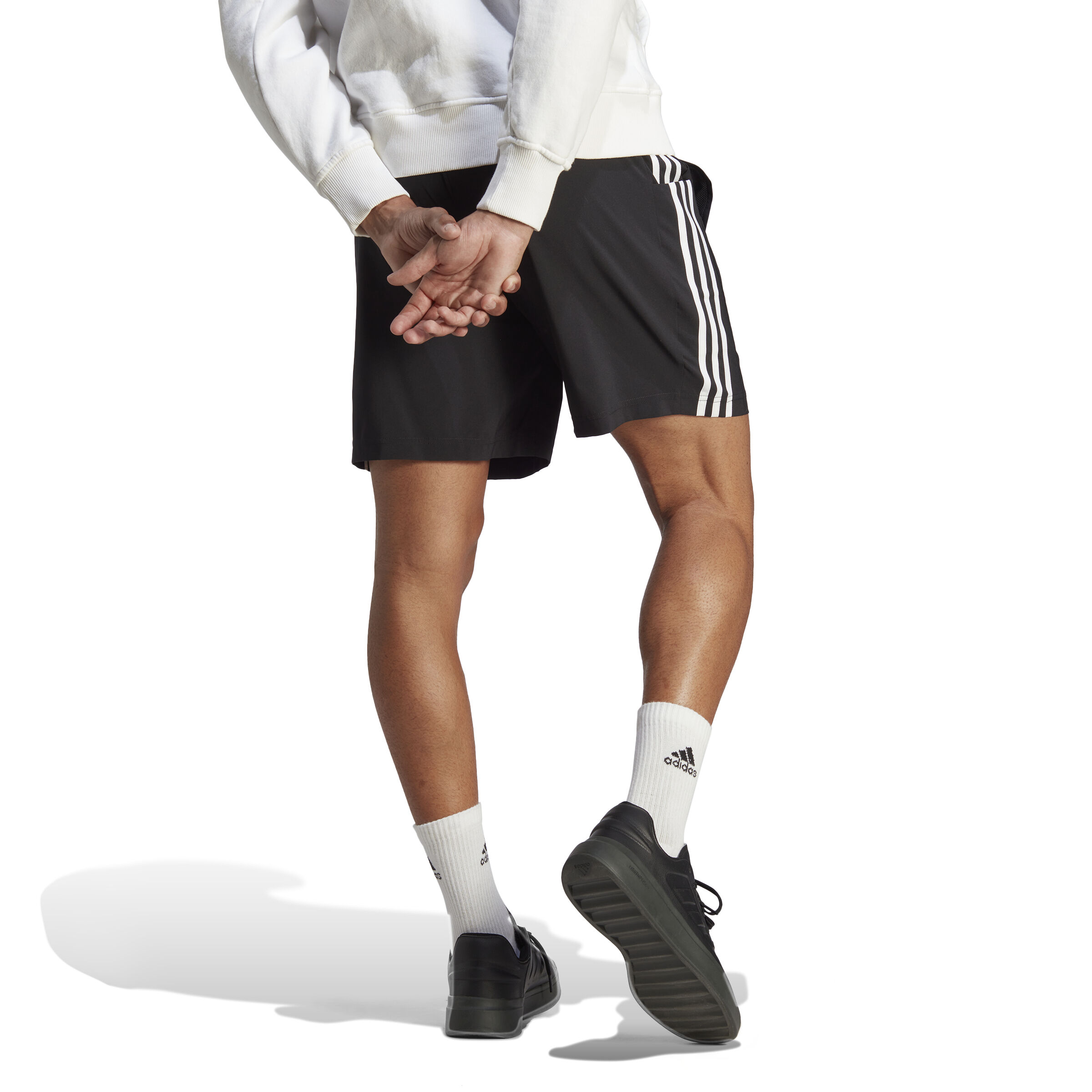 Adidas 3 clearance stripes shorts herren