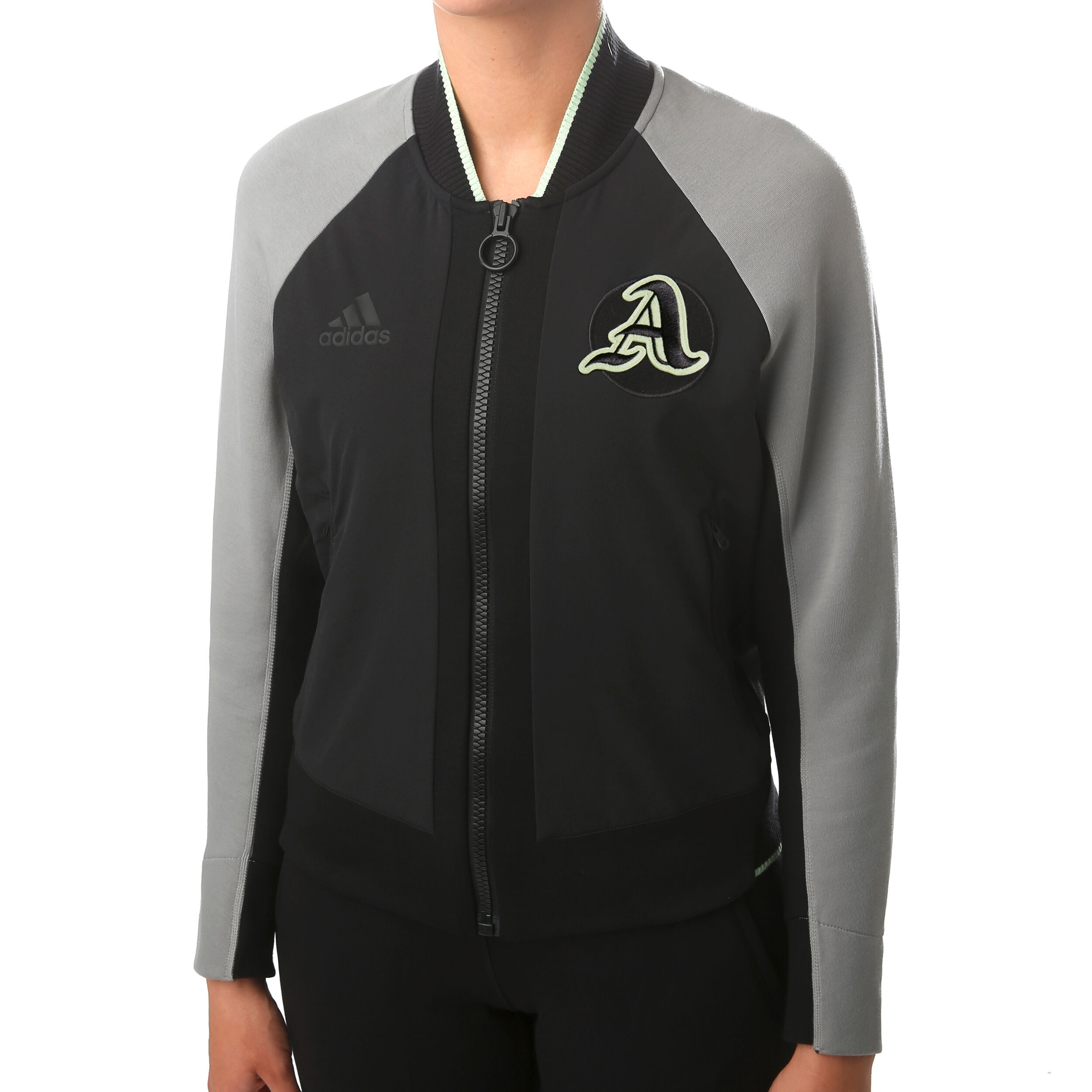New York City Woven Trainingsjacke Damen Schwarz, Weiß New York City Woven Trainingsjacke Damen Schwarz, Weiß