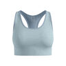Seamless Medium Padded Sport Sport-BH Damen-hellblau