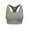 Seamless Medium Padded Sport-BH Damen-Khaki