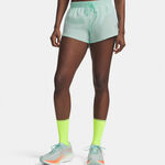 Under Armour Laufshorts Under Armour Velociti Pro 3in  Laufshorts Damen-mint, silber