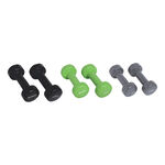 Schildkr&ouml;t Fitness Fitnesszubeh&ouml;r Schildkr&ouml;t Fitness Vinyl Soft-Hantel Im Koffer-Grau,Schwarz