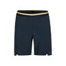 Performance Shorts Herren-Dunkelblau,Goldgelb