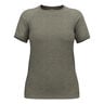 Essential Seamless Laufshirt Damen-Khaki