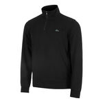 Lacoste Bekleidung Lacoste Urban Lifestyle Half Zip Longsleeve Herren-Schwarz