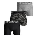 Björn Borg Bekleidung Björn Borg Cotton Stretch Boxer 3P Boxer Short Herren-Oliv,Grün