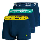 Nike Bekleidung Nike Everyday Stretch Trunk Boxer Short 3er Pack Herren - rot, mehrfarbig