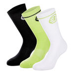 Bullpadel Bekleidung Bullpadel BP2214 Sportsocken 3er Pack Unisex - mehrfarbig, 