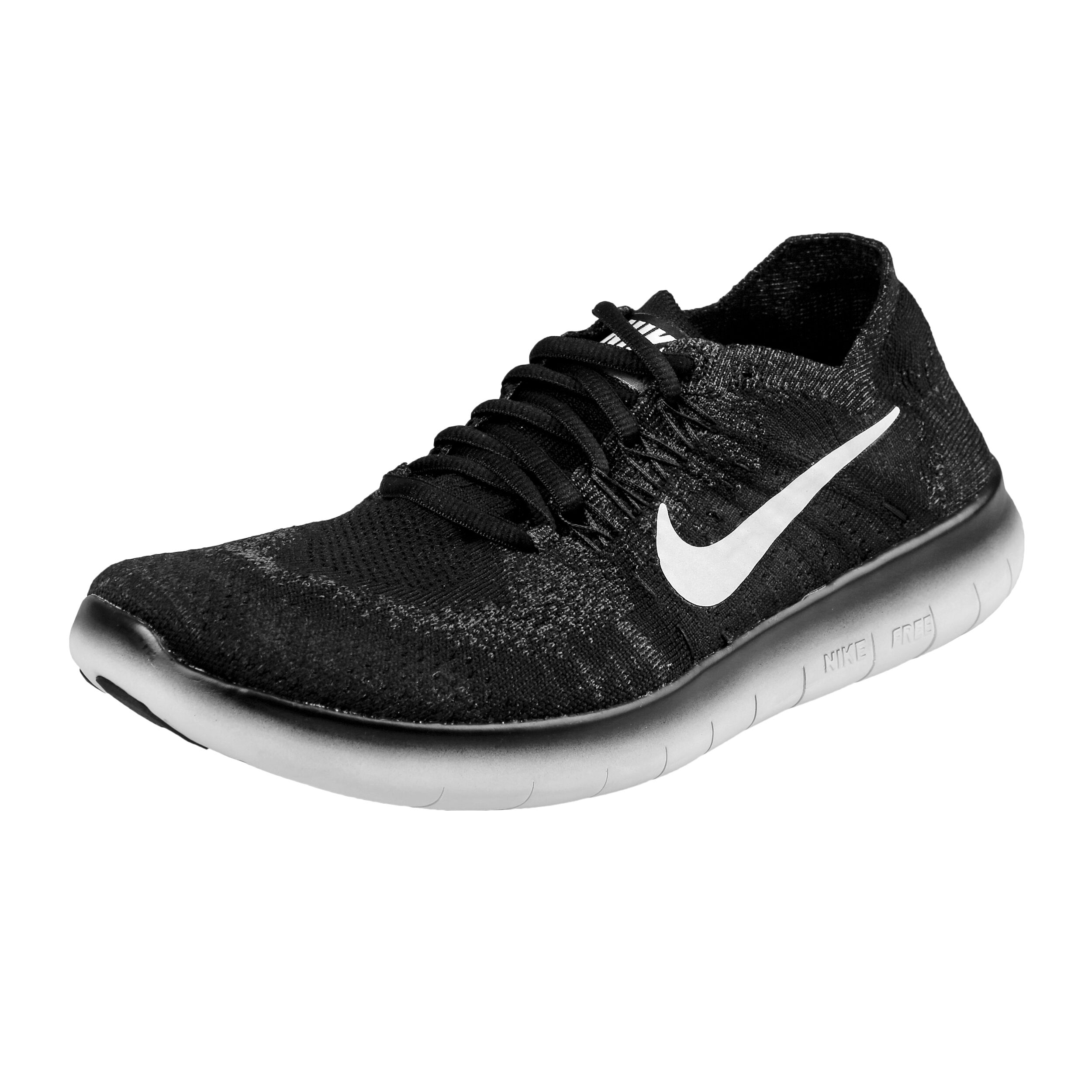 Nike flyknit 2017 black and white outlet