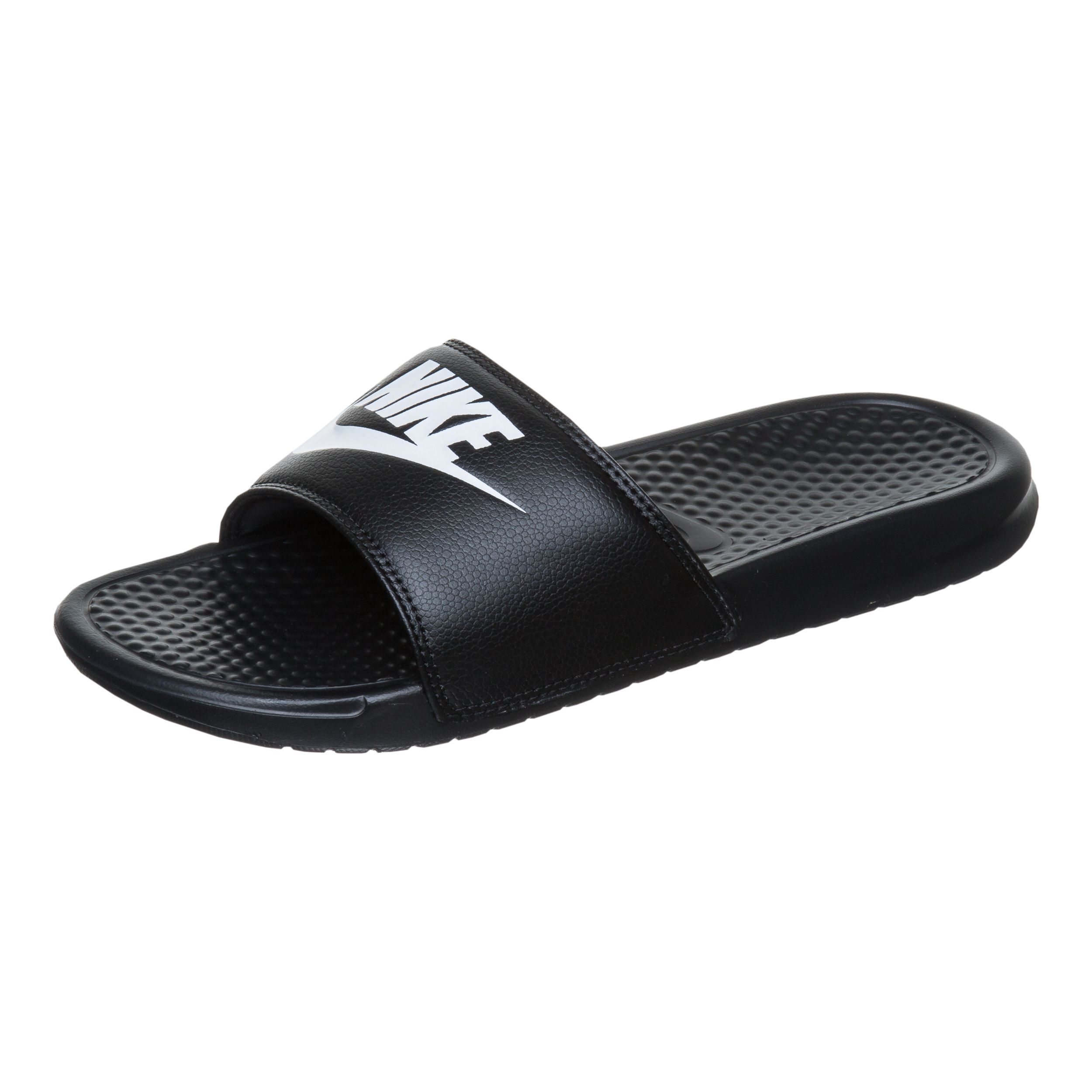 Nike badelatschen herren schwarz store