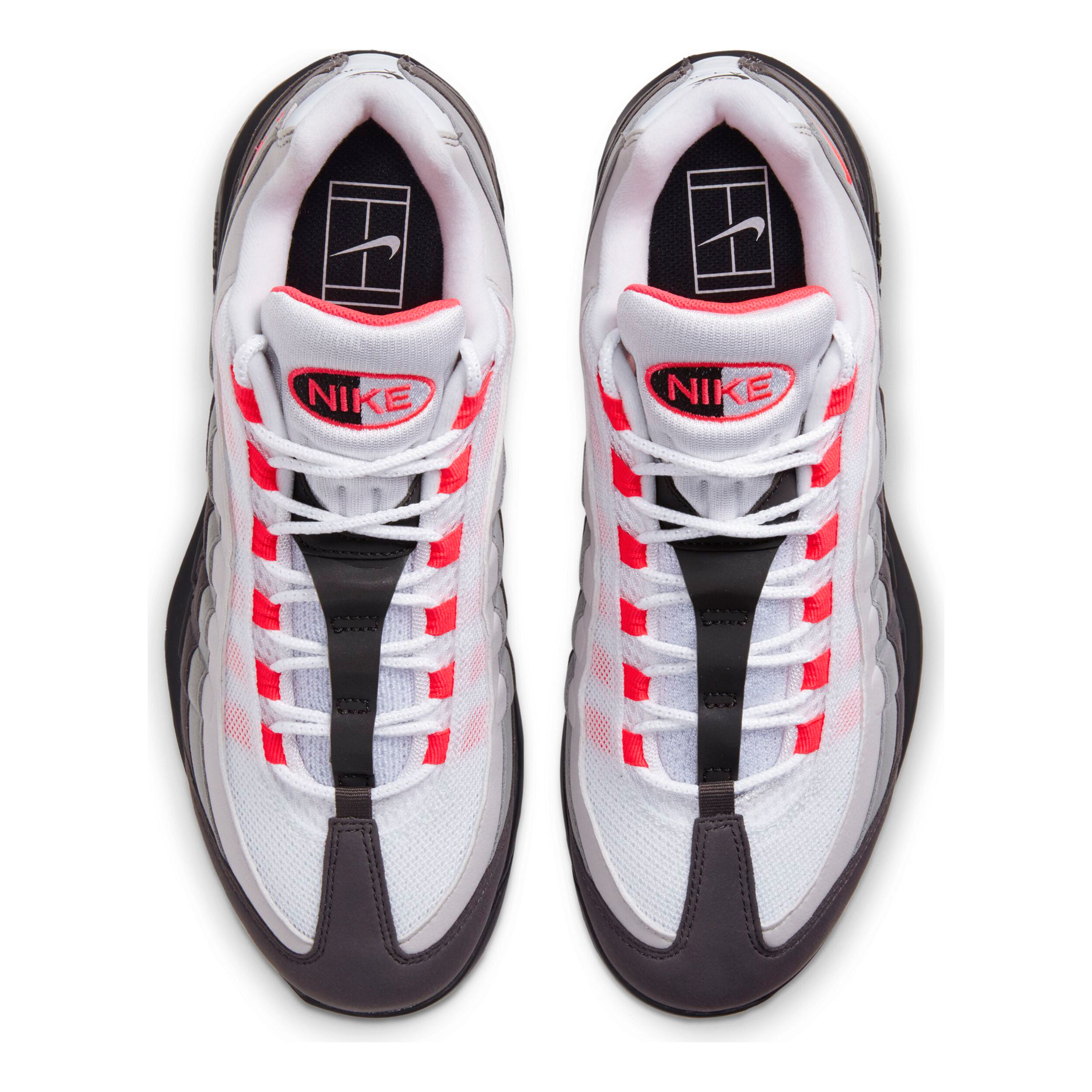 Nike Zoom Vapor X AM 95 Allcourtschuh Herren Grau Hellgrau online kaufen Tennis Point AT