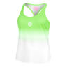 Crew Gradiant Tank-Top Damen-Neongrün,Weiß