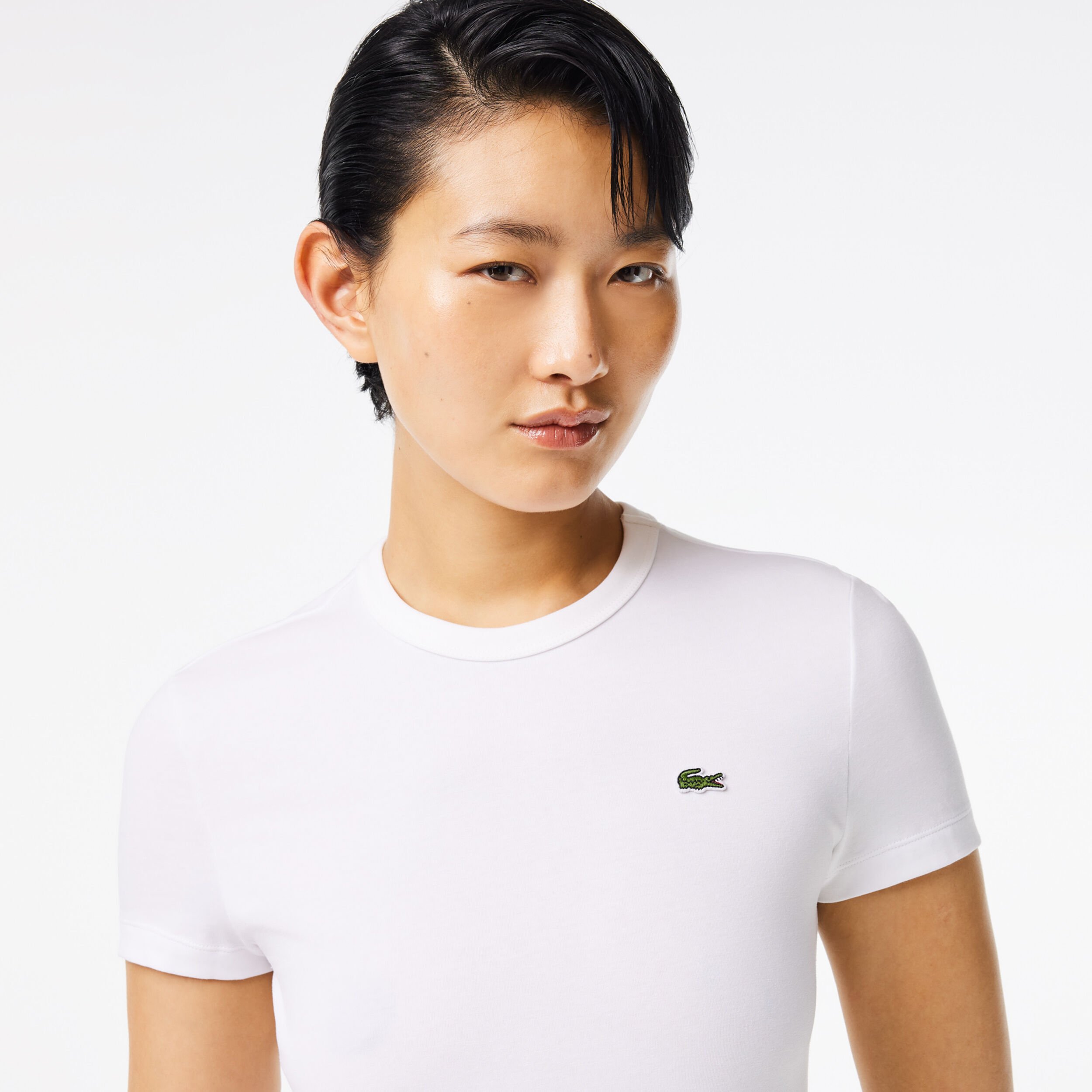 Lacoste T Shirt Damen WeiB online kaufen Tennis Point AT