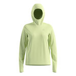 Odlo Bekleidung Odlo Essential Thermal Midlayer Laufshirt Damen-Limette