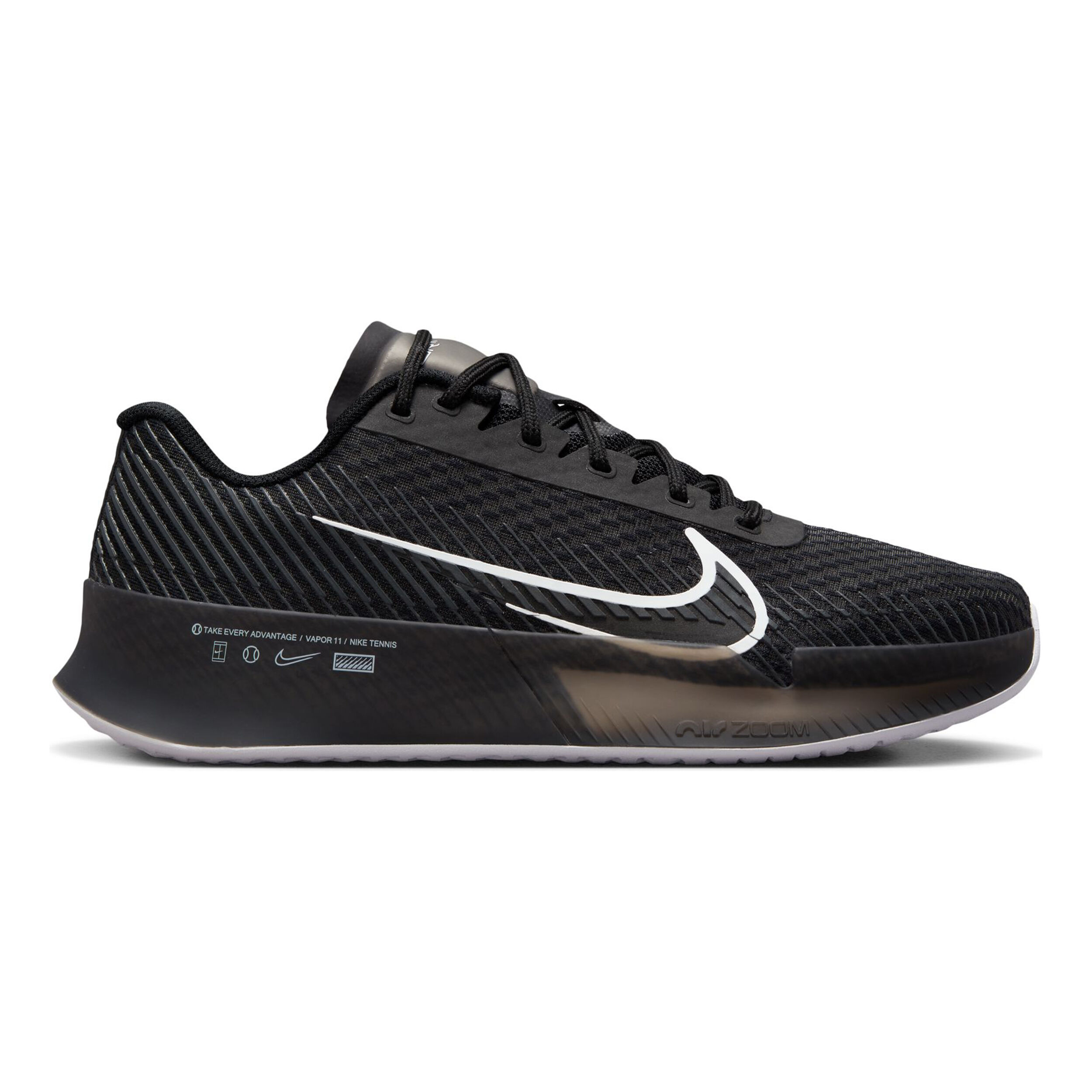 Nike Air Zoom Vapor 11 Allcourtschuh Damen Schwarz Dunkelgrau online kaufen Tennis Point AT
