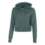 Nike Bekleidung Nike One Therma-Fit Sweatjacke Damen-Grün,Schwarz