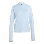 adidas Laufshirt adidas adi365 Zip  Laufshirt Damen-blaugrau