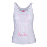 BIDI BADU Bekleidung BIDI BADU Smilla Lifestyle Tank-Top Damen-Wei&szlig;,Pink