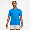 Miler Laufshirt Herren - blau, silber