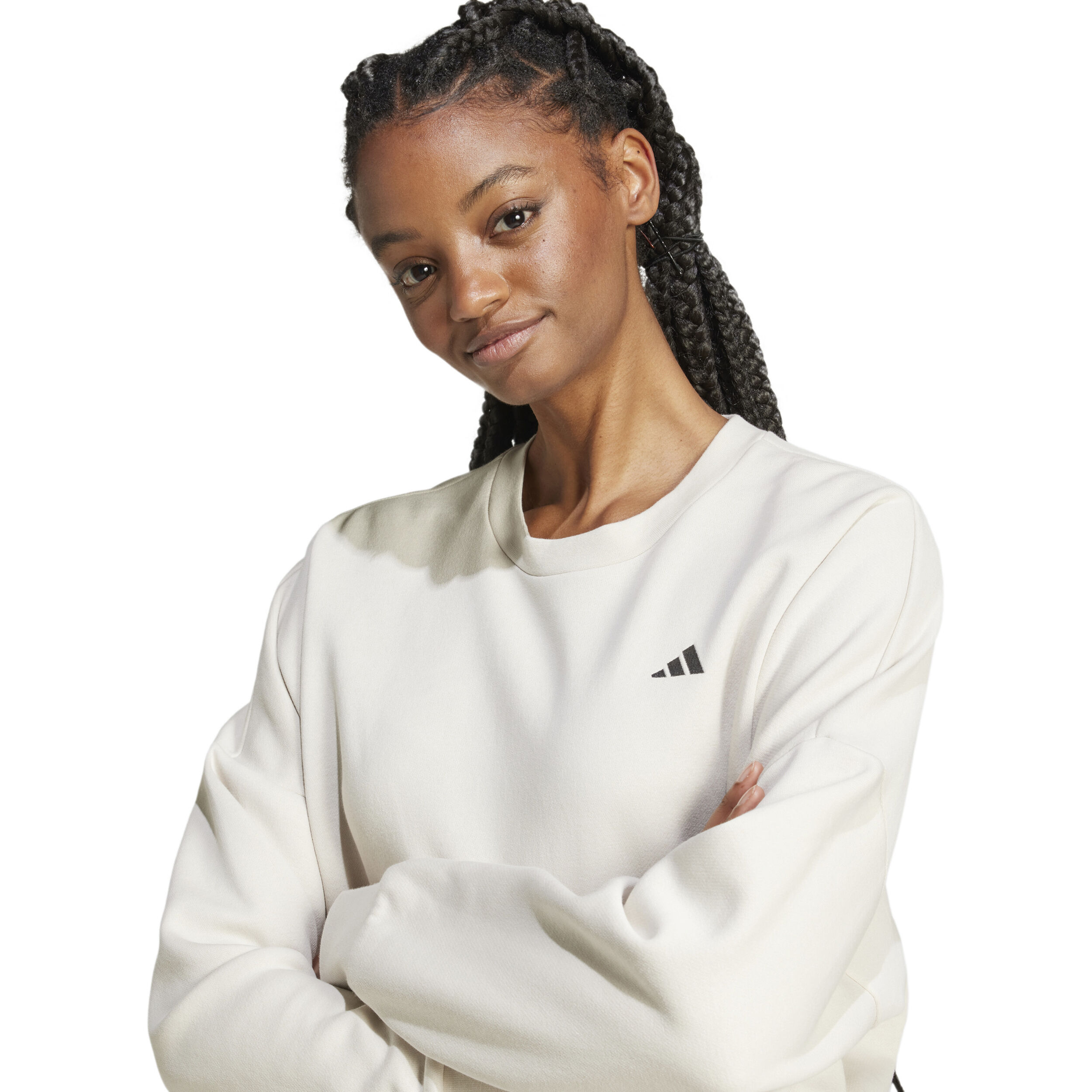 adidas Feel Cozy Sweatshirt Damen Creme online kaufen Tennis Point AT