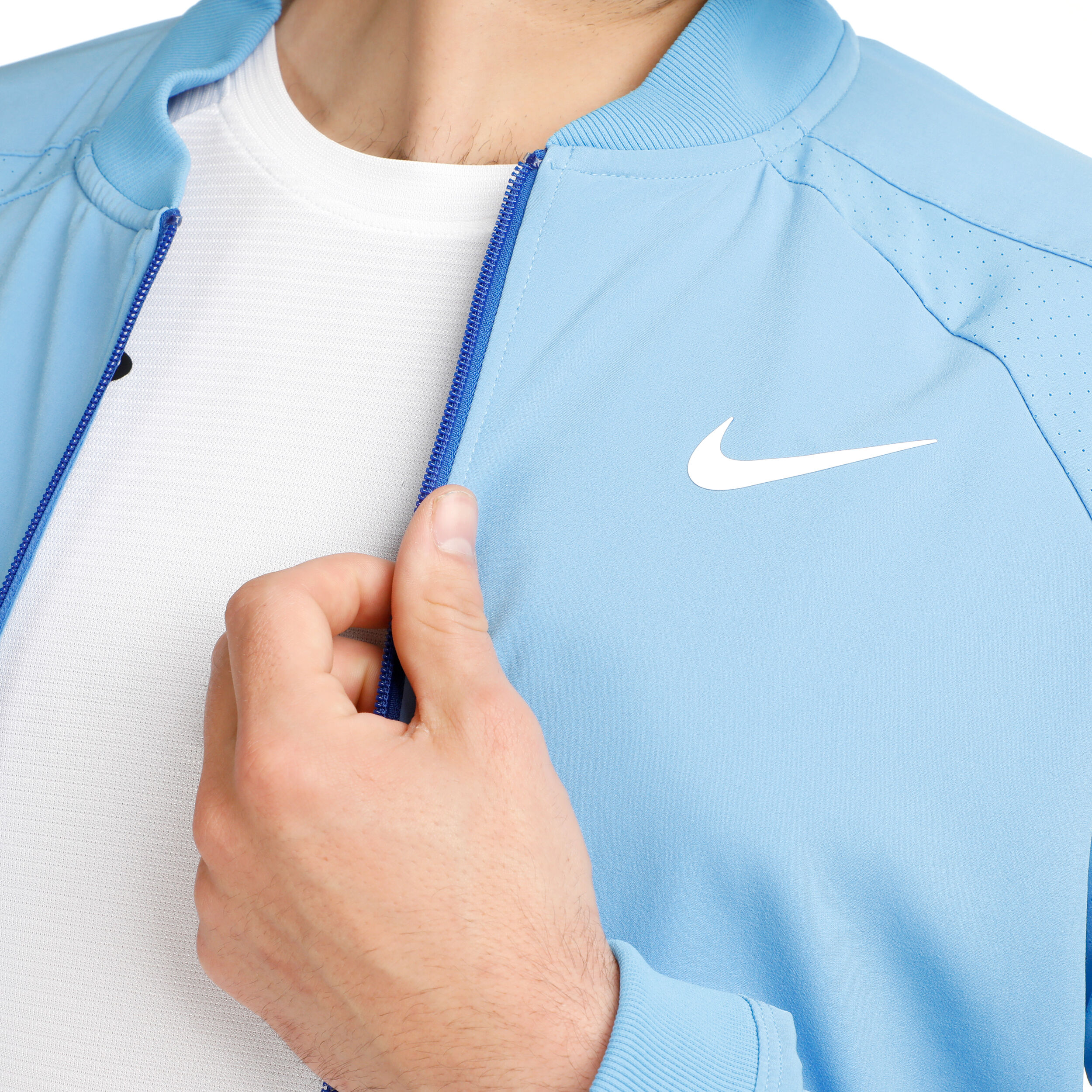 Nike jacke hellblau clearance