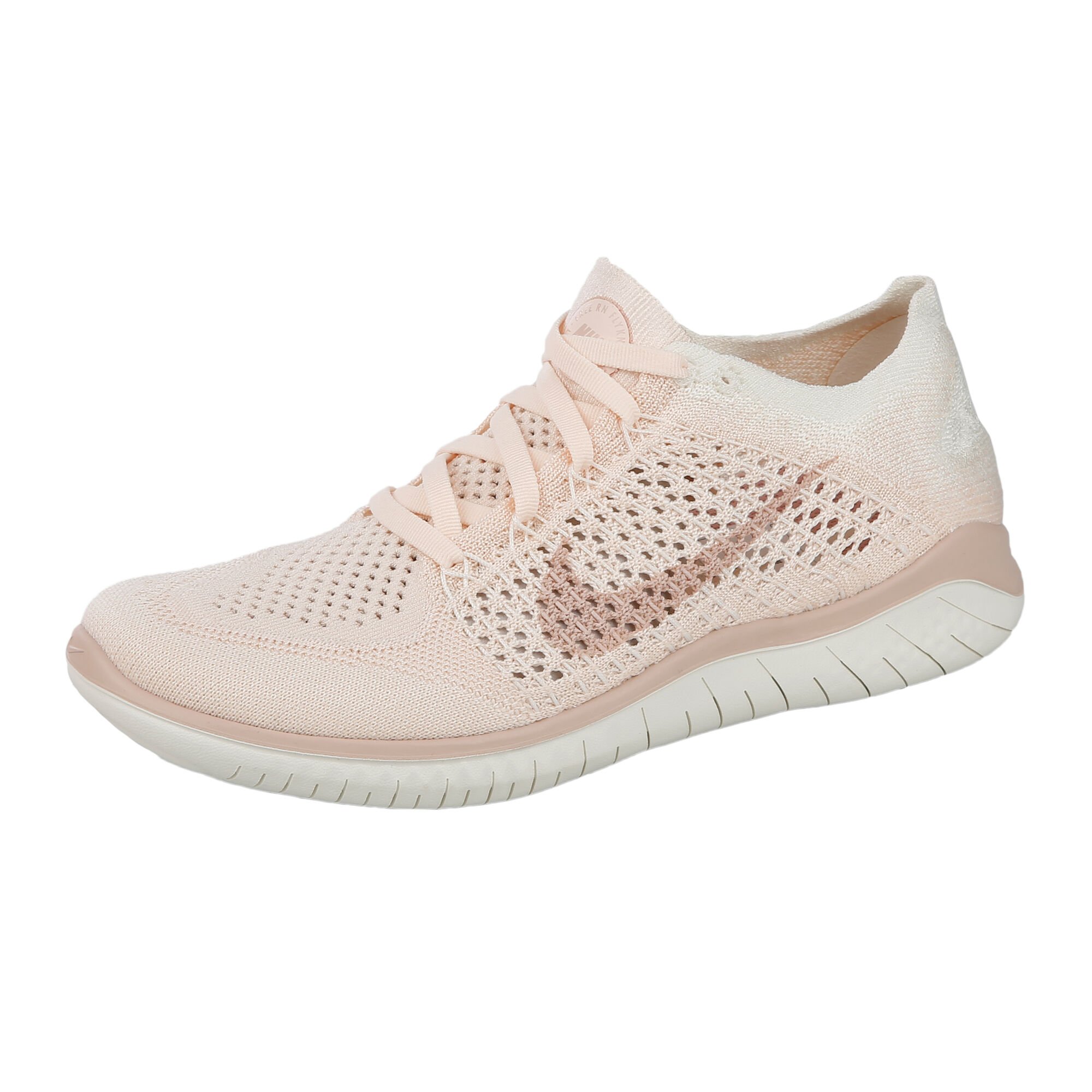 Días laborables maravilloso escanear Nike Free Run Flyknit 2018 Fitnessschuh Damen - Creme, Rosa online kaufen |  Tennis-Point