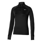 Mizuno Bekleidung Mizuno Warmalite HZ Lauftop Damen-Schwarz