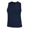 Ace Pocket Ribbed Tank-Top Damen-Dunkelblau