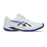 ASICS Tennisschuhe ASICS Solution Swift FF 2 Sandplatzschuh Herren-Weiß,Dunkelblau