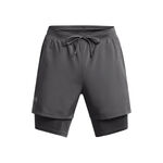 Under Armour Bekleidung Under Armour Launch 5in 2in1  Laufshorts Herren-dunkelgrau, dunkelgrau