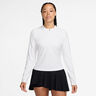 Court Dri-Fit Advantage Longsleeve Damen-Wei&szlig;,Wei&szlig;