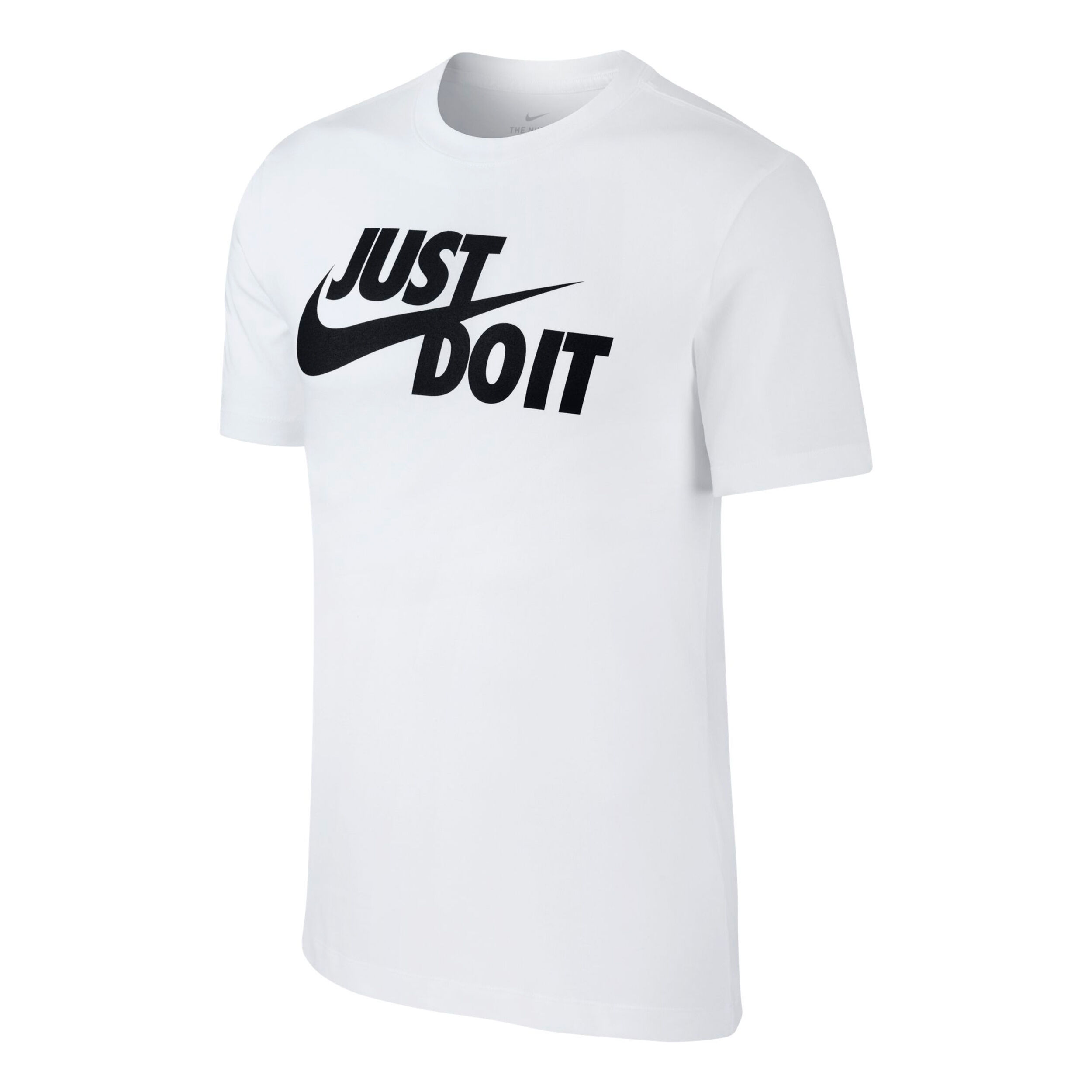 Nike Sportswear Just Do It T Shirt Herren WeiB Schwarz online kaufen Tennis Point AT