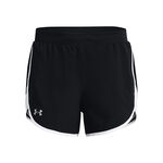 Under Armour Bekleidung Under Armour Fly By Elite 5in Shorts Damen-Schwarz,Weiß