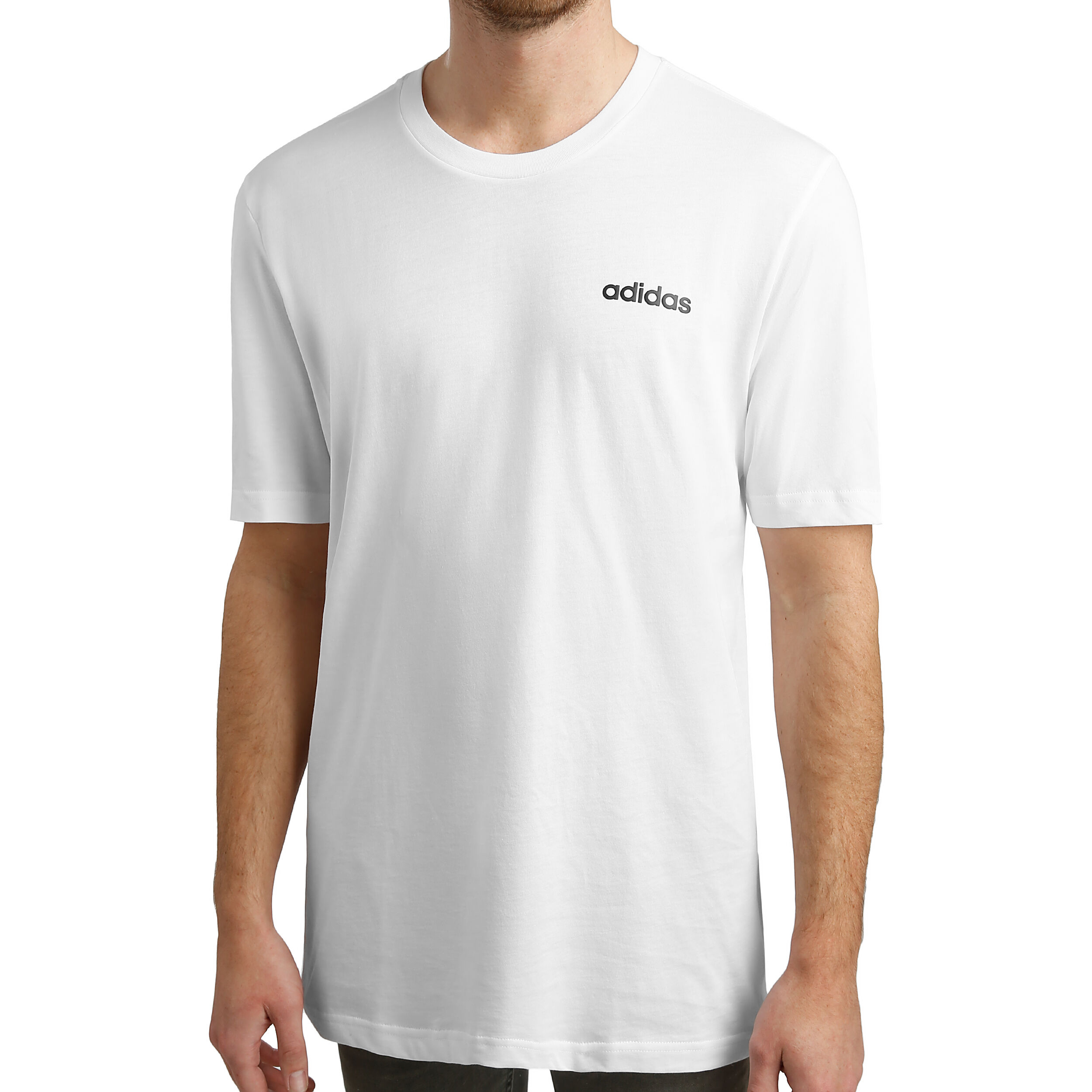 adidas Essentials Plain T Shirt Herren Weiß, Schwarz adidas Essentials Plain T Shirt Schwarz | adidas Austria