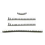 Tecnifibre Schlägerzubehör Tecnifibre T-Fight TF-40 16/19 Khaki Ösenbandset-Schwarz