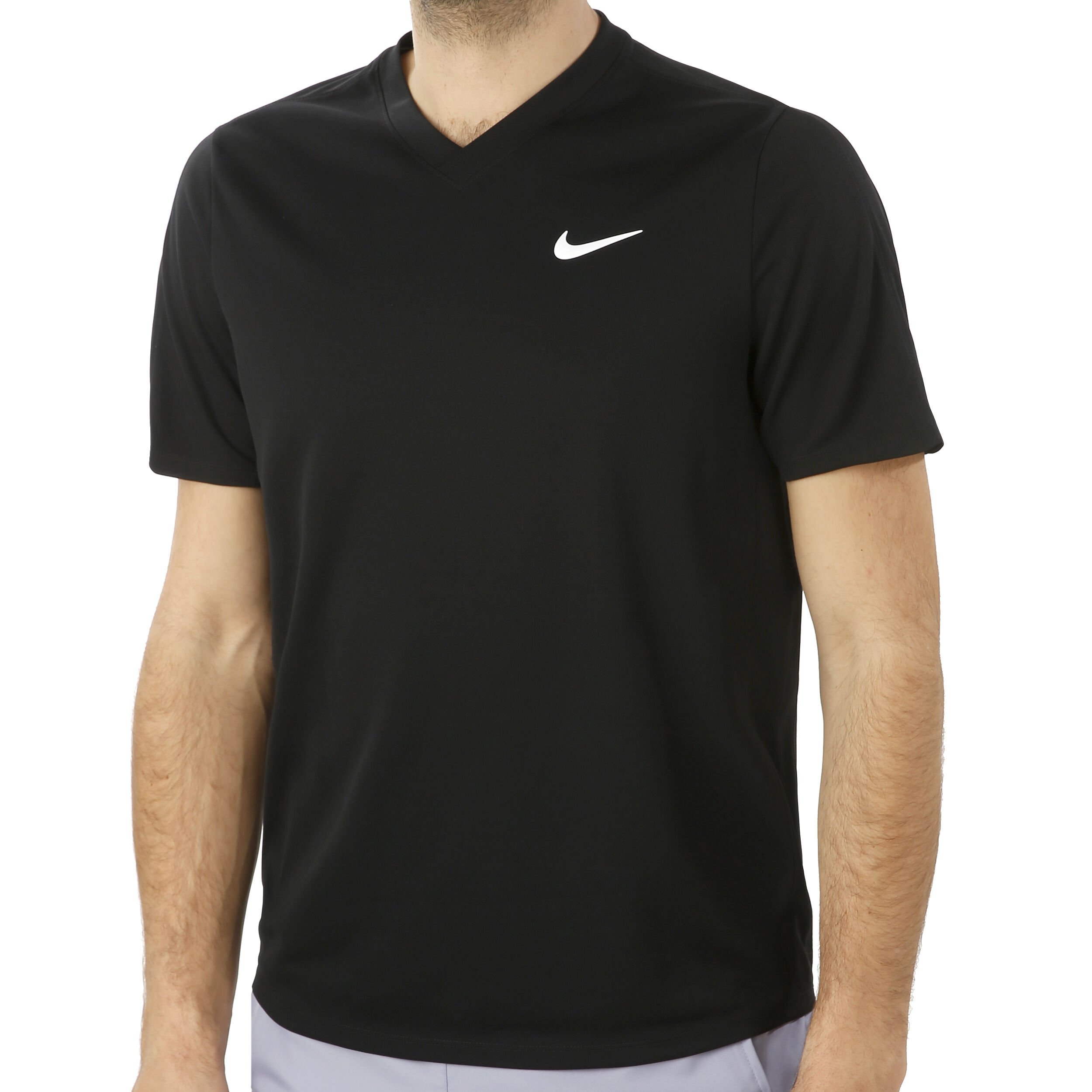Nike Court Victory Dry T Shirt Herren Schwarz online kaufen Tennis Point AT