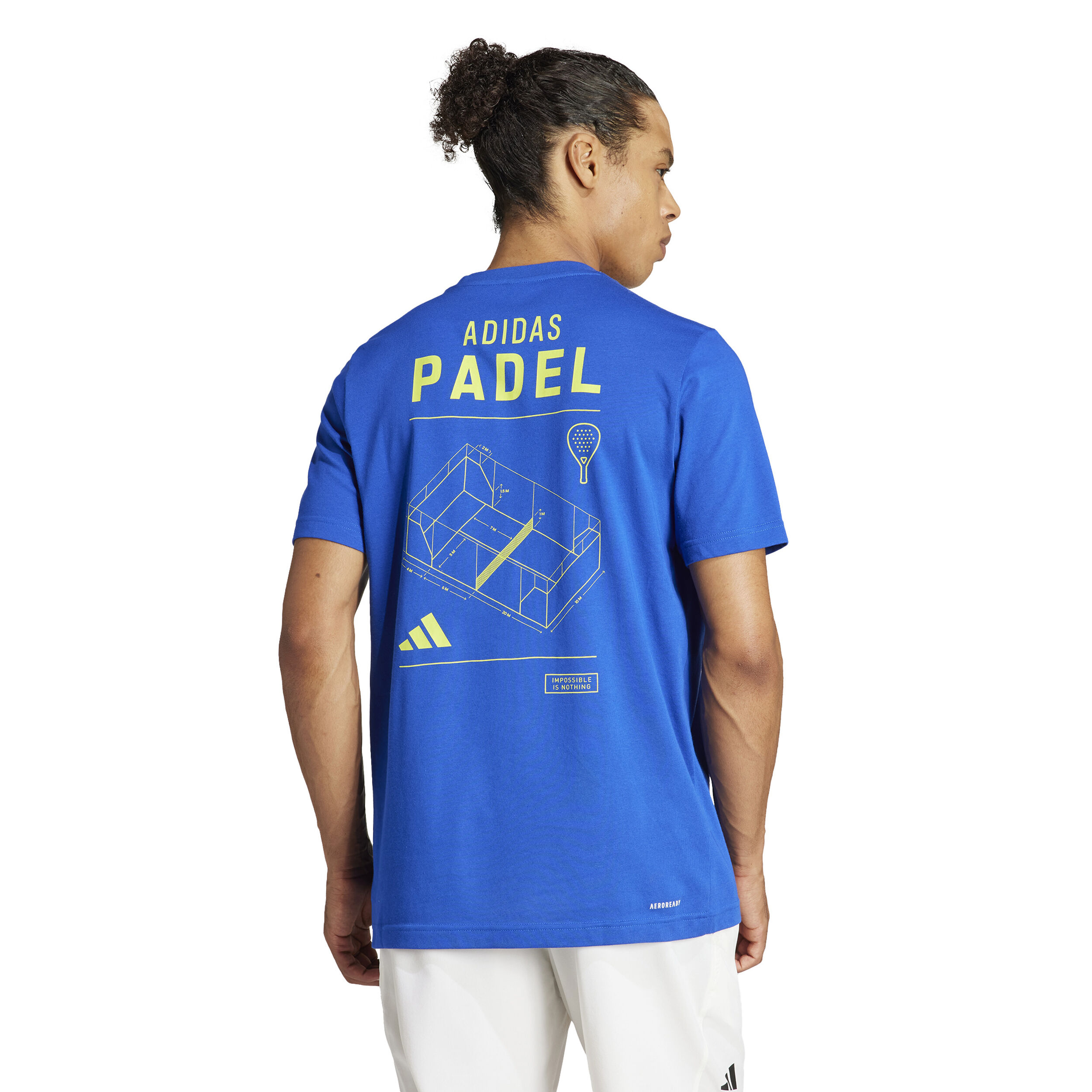 adidas T Shirt Herren Blau Gelb online kaufen Tennis Point AT