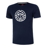 BIDI BADU Bekleidung BIDI BADU Big Logo Chill T-Shirt Herren - dunkelblau, 