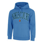 Nike Bekleidung Nike Court Dri-Fit Fleece Heritage Hoody Herren-Blau,Dunkelblau