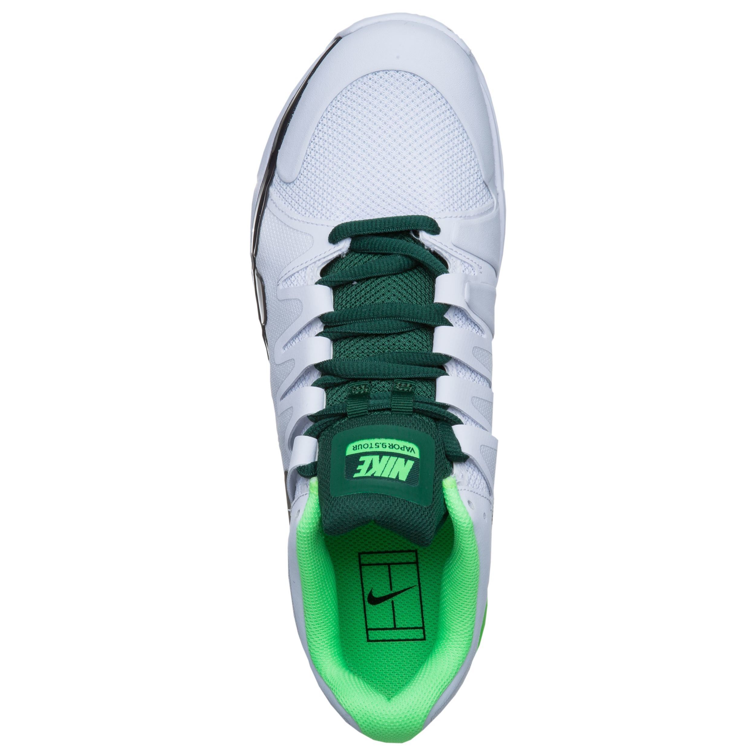 Nike Roger Federer Zoom Vapor 9.5 Tour Allcourtschuh Herren Weiß