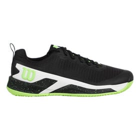 Bild von Rush Pro 4.5 Sandplatzschuh Herren-Schwarz,Hellgrün