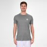 Crew T-Shirt Herren-Grau