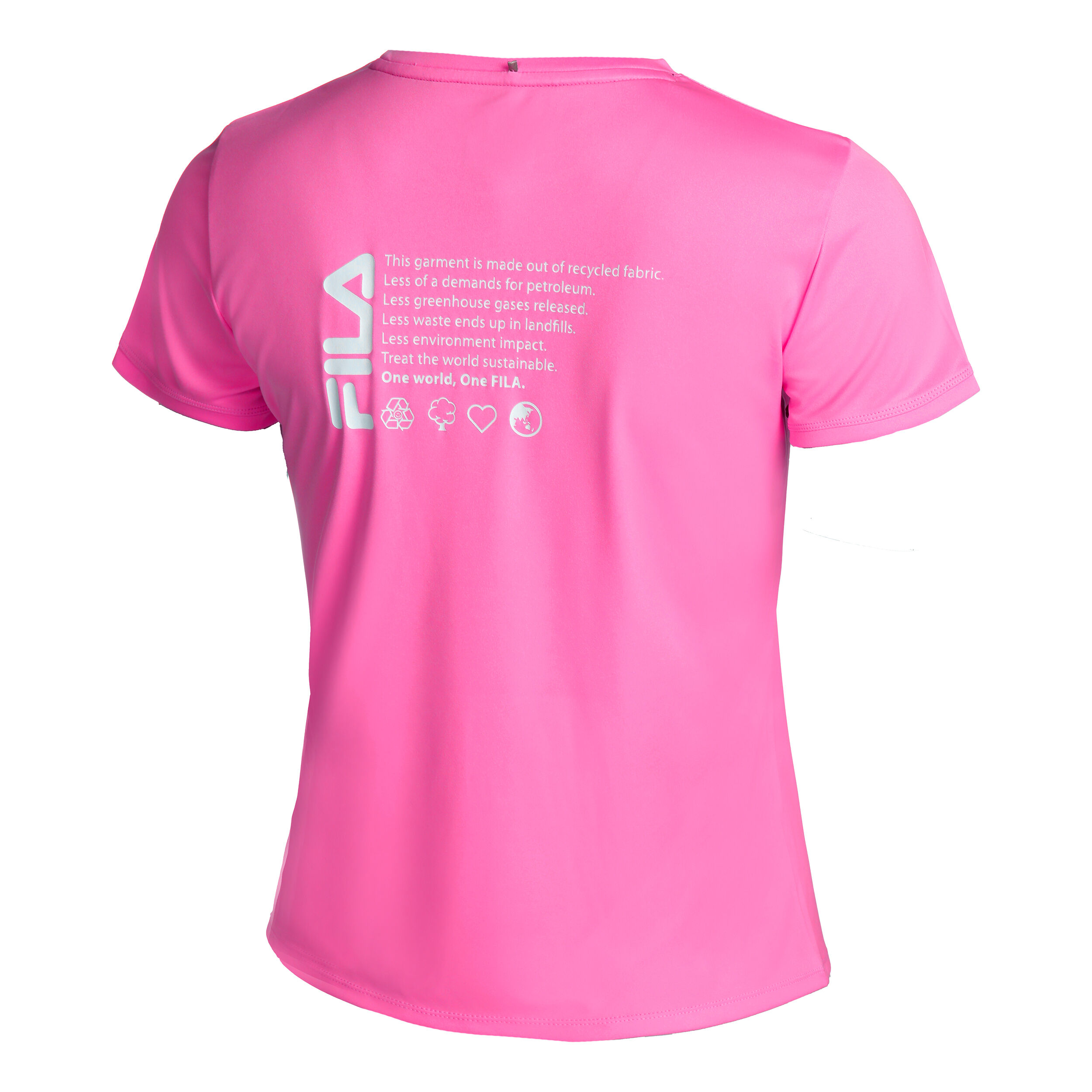 Fila t shirt damen rosa cheap