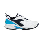 Diadora Tennisschuhe Diadora S. Challenge 5 Allcourtschuh Kinder-Weiß,Blau