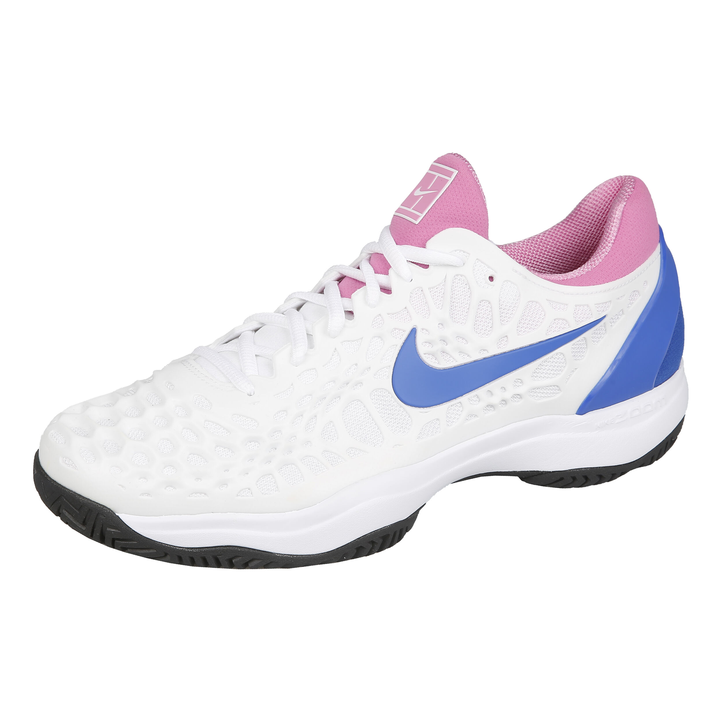 Nike Air Zoom Cage 3 HC Allcourtschuh Herren WeiB Blau online kaufen Tennis Point AT
