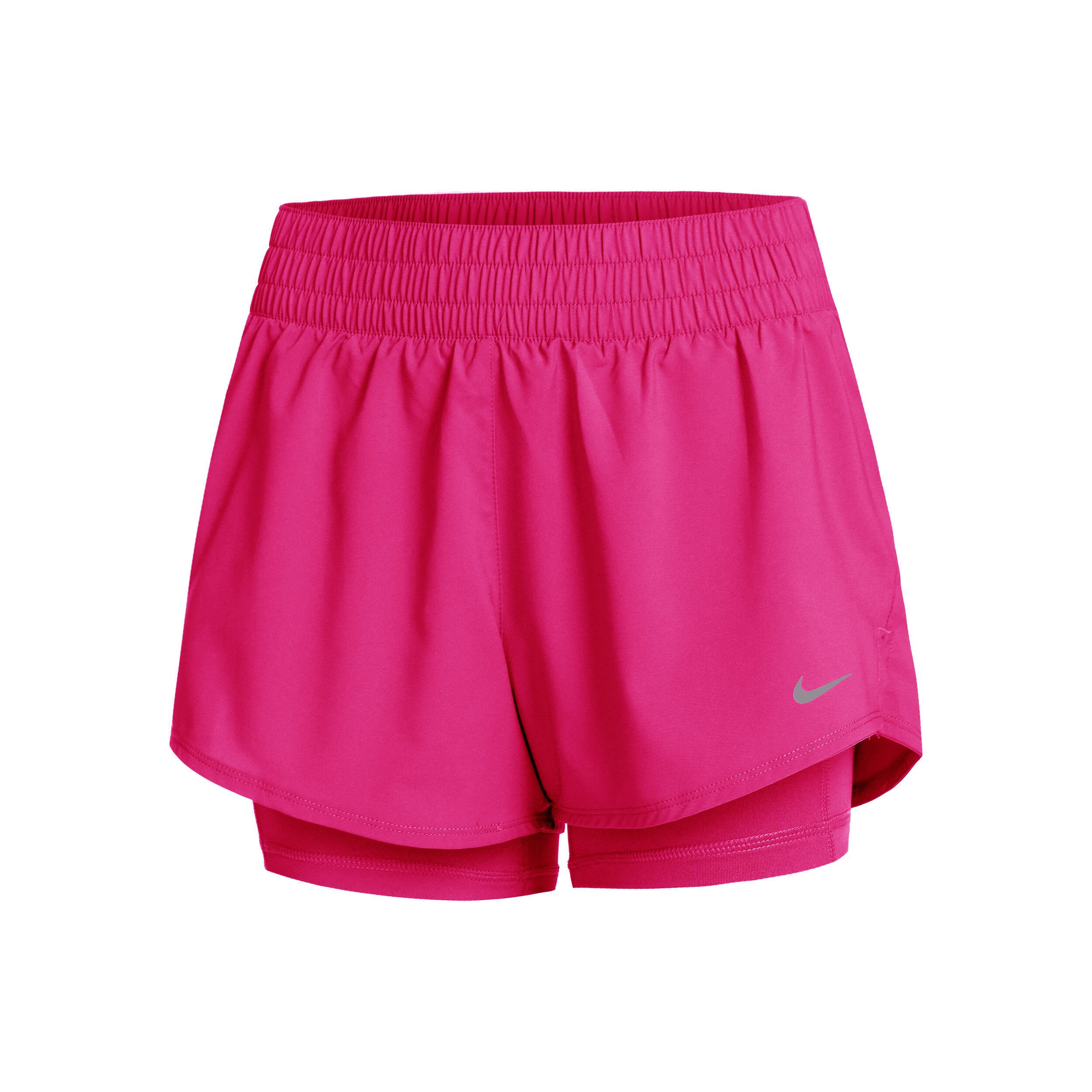 Nike Dri Fit Mid Rise 3in 2in1 Shorts Damen Pink online kaufen Tennis Point AT