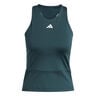 Y- Midi Tank-Top Damen-Dunkelgrün